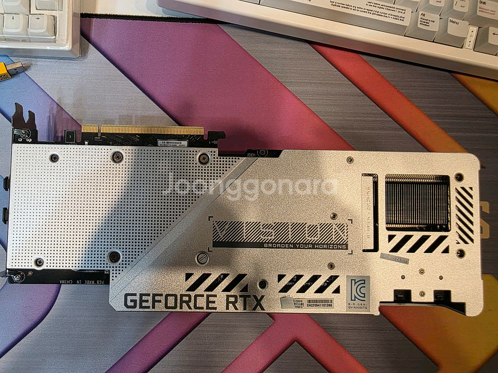 기가바이트 비전 rtx 3080ti 판매합니다--2