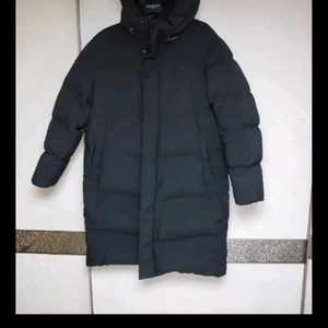 지오지아 후드 오리털 롱패딩105