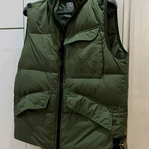23fw 스톤아일랜드 크링클랩스패딩조끼 (새상품급)