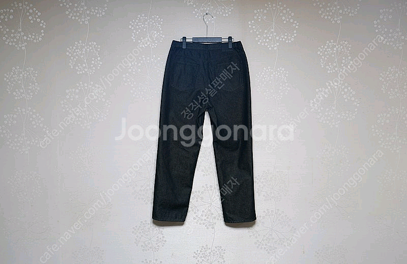 비이커 와이드핏 데님팬츠(진청)--1