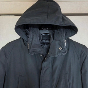 솔리드옴므 후드 패딩 100 블랙