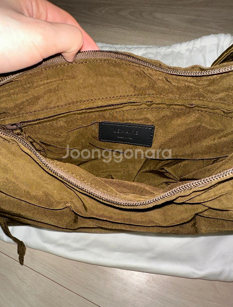 (새상품) 르메르 소프트 게임백 다크토바코 S--5