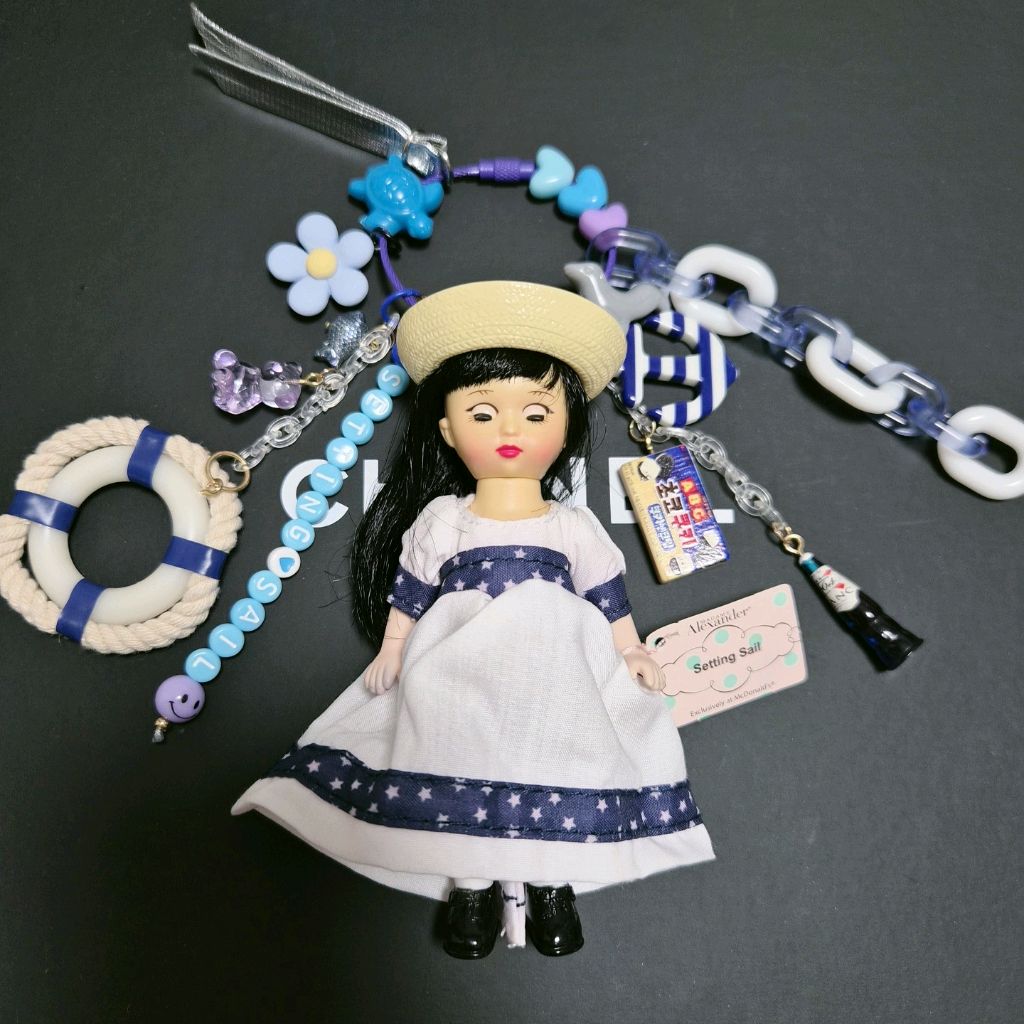 무배) 빈티지 맥마담 인형 키링 세일러걸