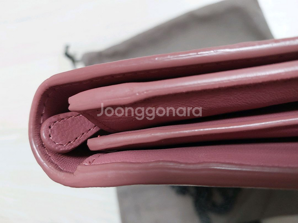 (정품)보테가베네타 인트레치아토 woc체인 숄더백--5