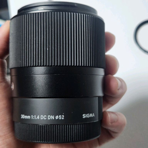 시그마 30mm F1.4 DC DN 렌즈 (소니 E)