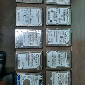 노트북하드디스크 500gb10개 일괄