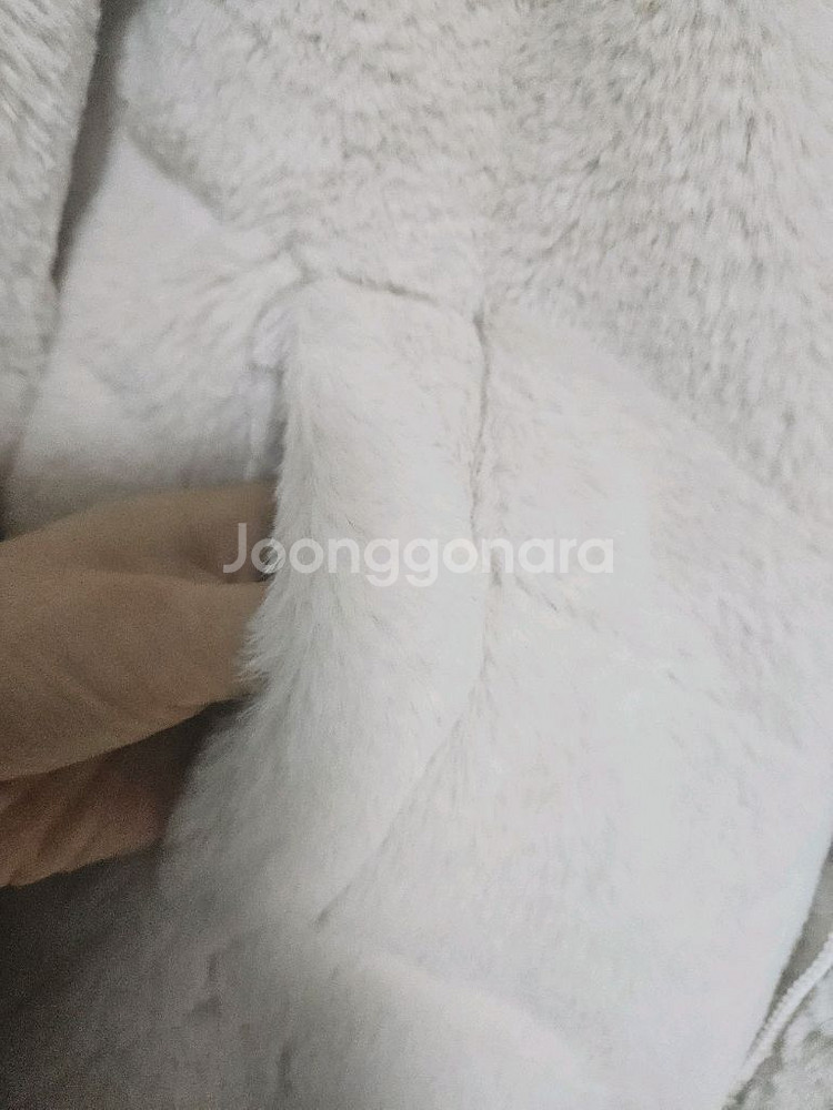 자라 퍼 자켓--2