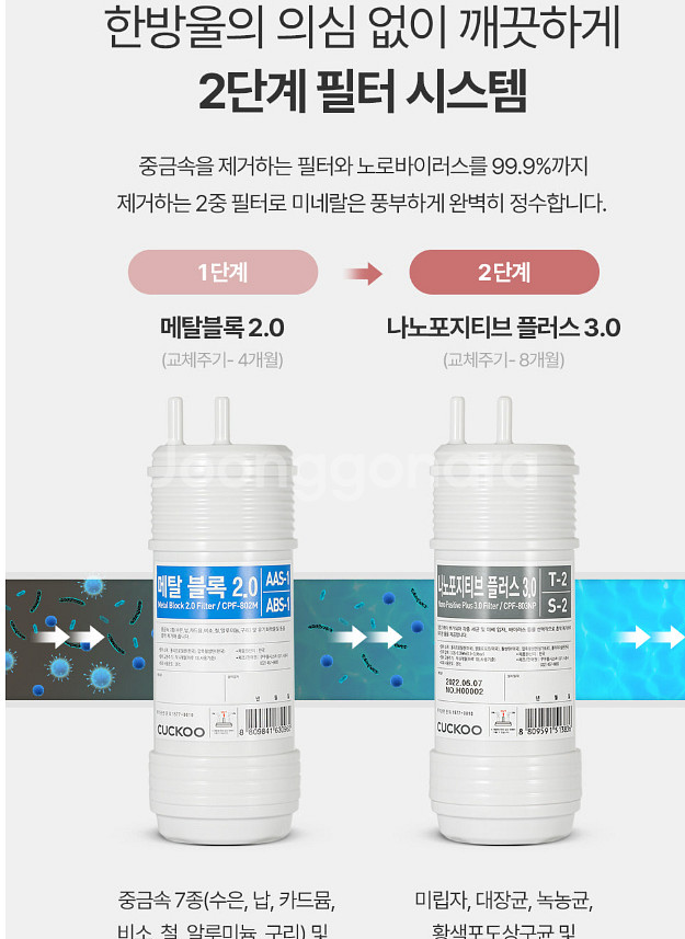(급처) 쿠쿠 정수기 (렌탈 아님 / 정수기 현금 구매--6