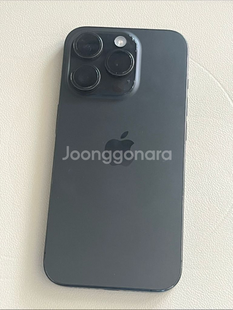 아이폰15프로 256GB 블랙티타늄--2