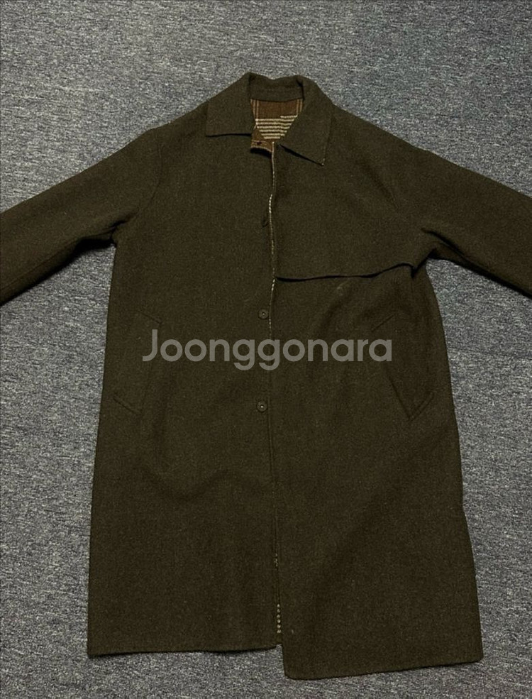 [새상품급] 에잇세컨즈 핸드메이드 롱코트 그레이 L--0