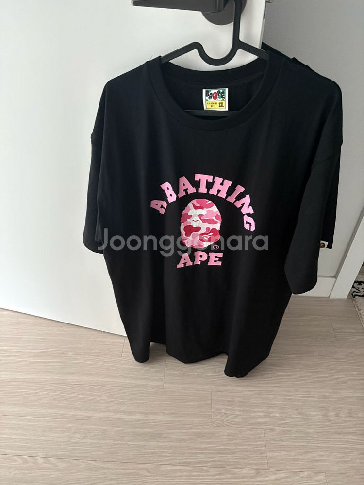 베이프반팔 블랙핑크--0