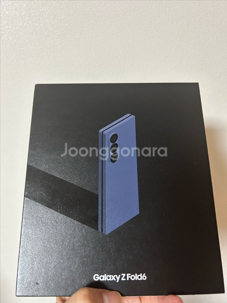 갤럭시Z폴드6 256G 미개봉자급제(네이비)--0