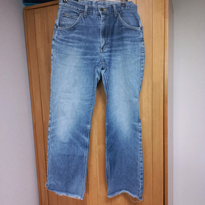 리 Lee 빈티지 부츠컷 데님 청바지 bootcut