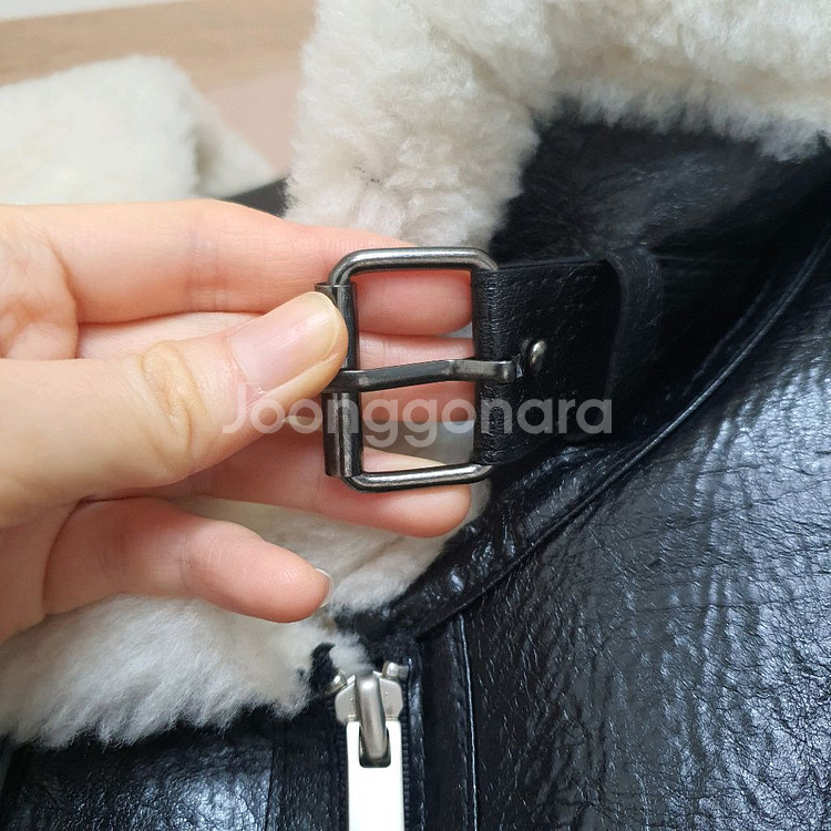 버앤버브 램스울 여성 무스탕 자켓 판매:)--7