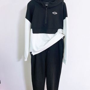 (여성XL/29~30)머렐기모반집업후드티조거팬츠세트