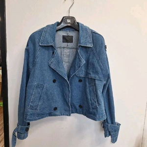 청 숏 트렌치 자켓 77