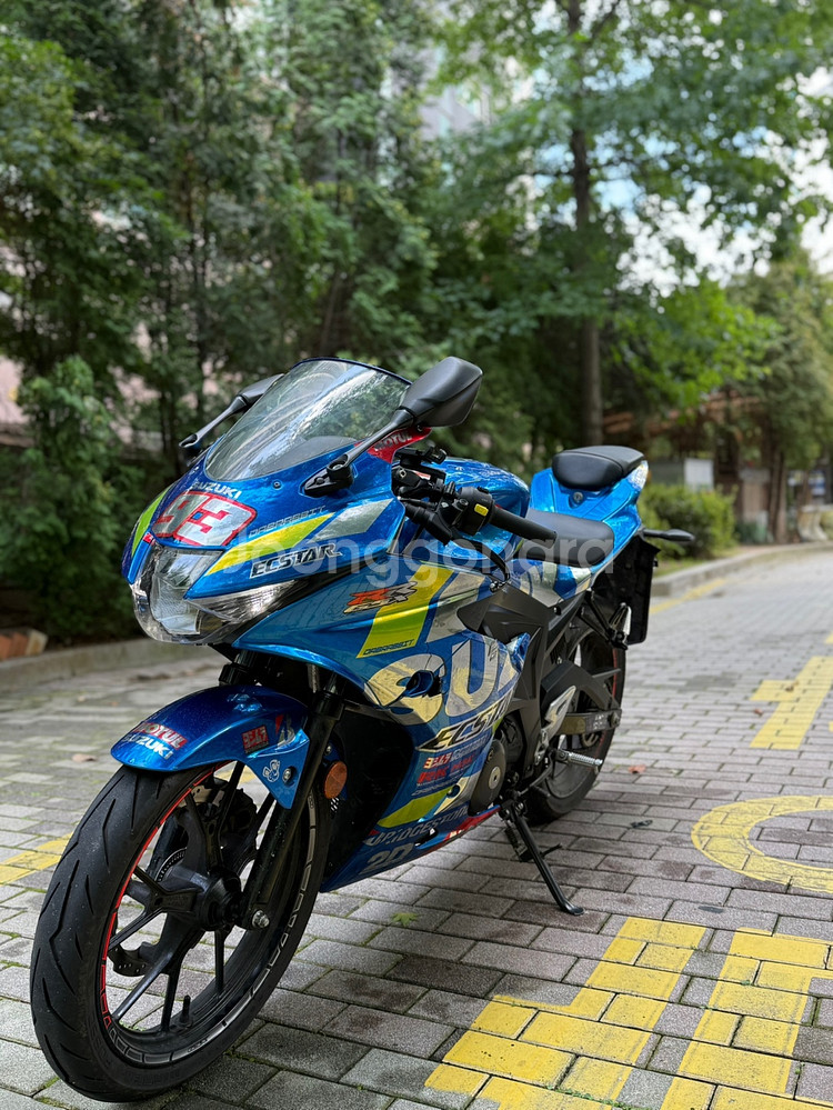 스즈키 GSX-R125 짧은키로수 입문용강추판매합니다--7