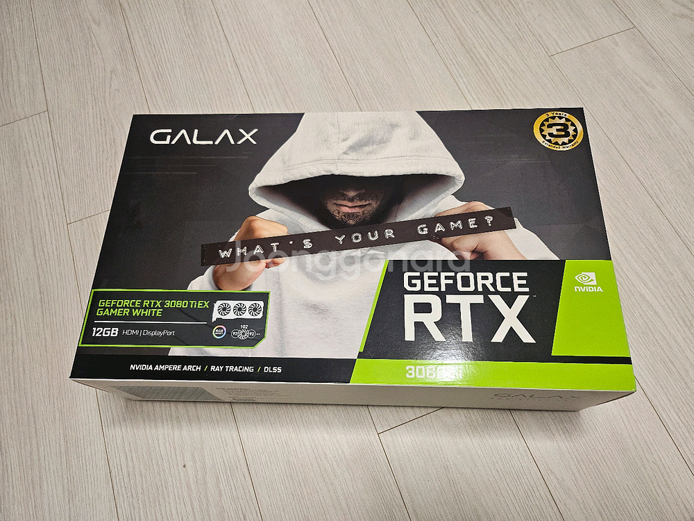 갤럭시 RTX 3080ti 화이트 그래픽카드--0