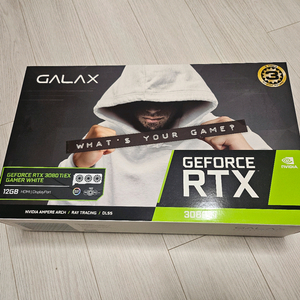 갤럭시 RTX 3080ti 화이트 그래픽카드