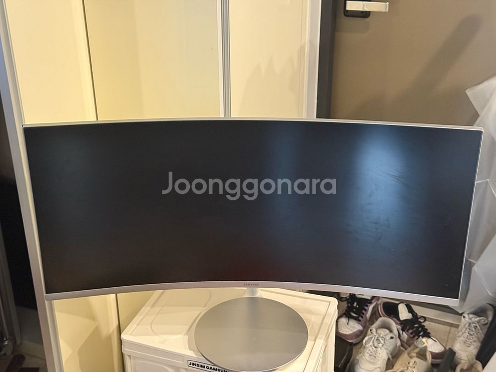 삼성 퀀텀닷 커브드 모니터--0