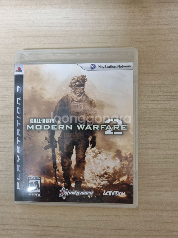 PS3 콜오브듀티 모던워페어 2 북미판--0