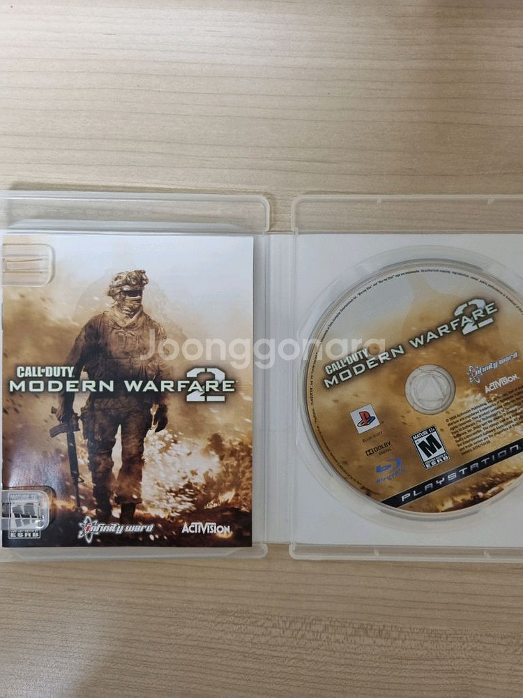 PS3 콜오브듀티 모던워페어 2 북미판--1