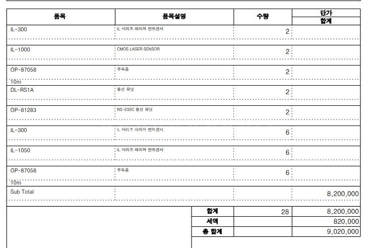 키엔스 IL-300 set--1