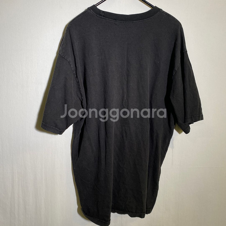 L-XL)빈티지 프린팅 반팔 티셔츠--3