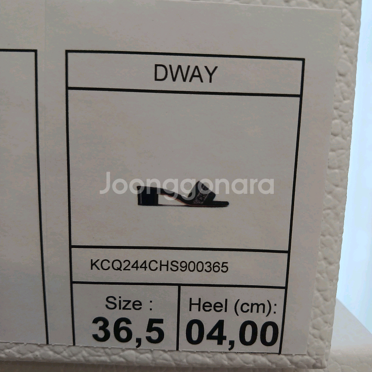 디올 드워이 힐 슬라시드 샌들 블랙 굽 4cm--4