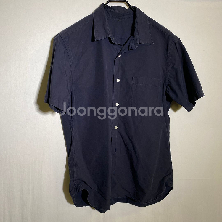 L)무인양품 반팔 셔츠 남방--1