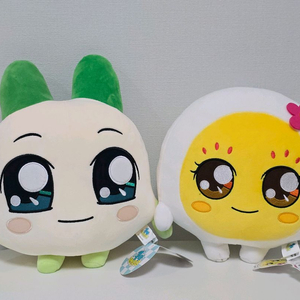 일괄) 쿵야 레스토랑즈 25cm 인형 양파 쿵야 계란