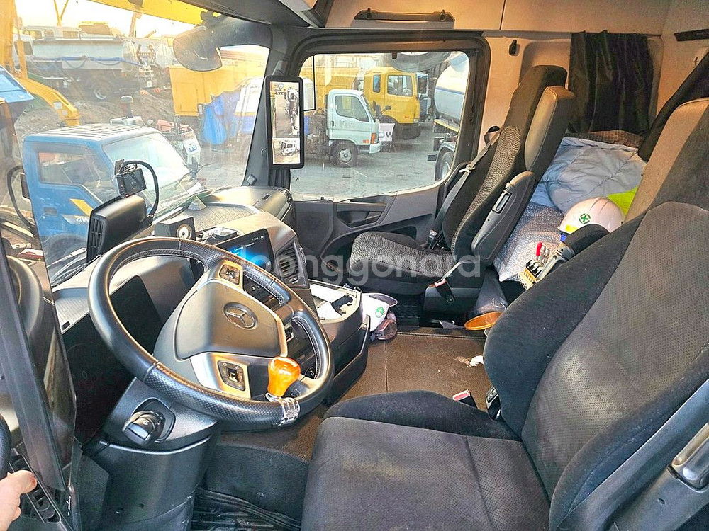 벤츠24톤암롤 원쓰리암롤 중고암롤트럭 미러캠 에어서스--7