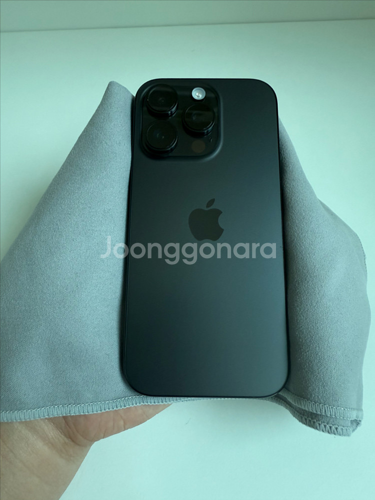(교신가능)아이폰16 Pro 블랙 256GB 팝니다--1