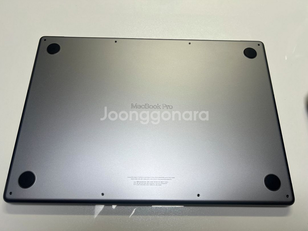 맥북 m1 pro 16인치 1tb 애플케어 풀박스--1