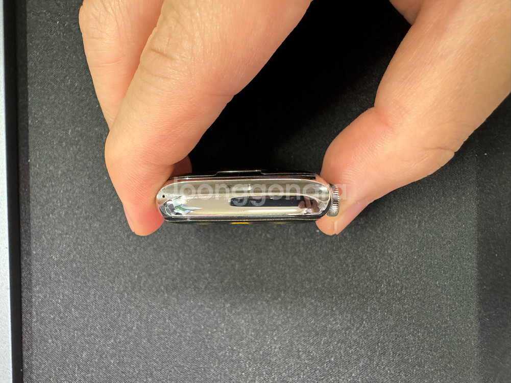 애플워치6 스테인리스 44mm 셀룰러 팝니다--8