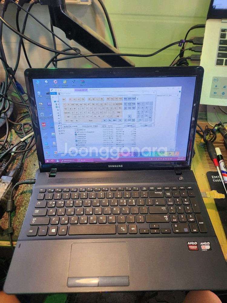 수리용<2714>삼성275e amd e2 2000--0