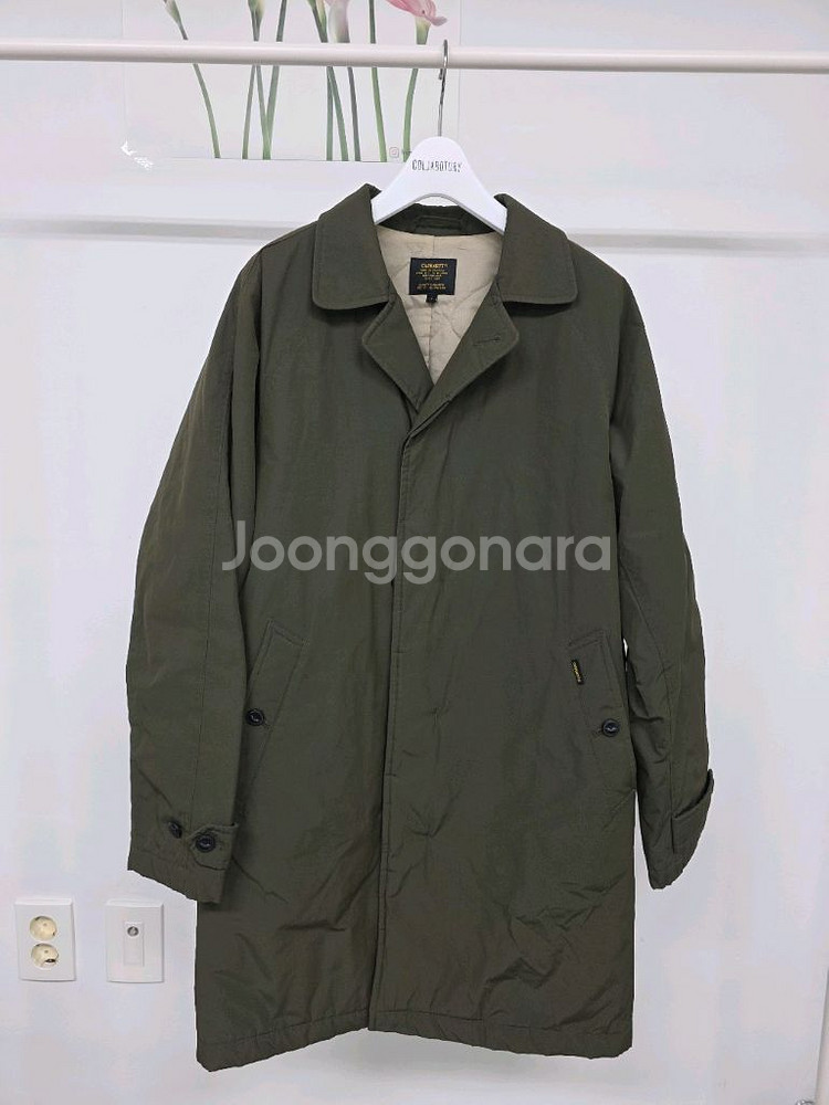 Carhartt 칼하트 남성 패딩 트렌치--0