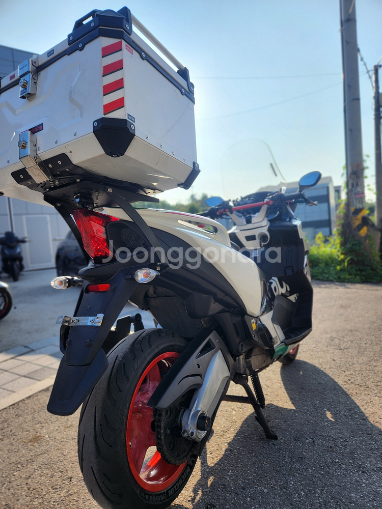 아프릴리아 srv850 16년식 아크라 구변완료 최저가--3