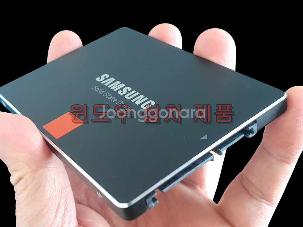 윈도우 설치 삼성 840 SATA 120GB SSD--2