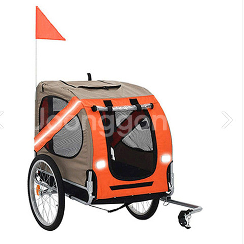 반려동물 강아지 자전거 트레일러 (새상품)--2