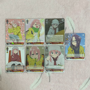 유루캠 3기 나데시코 사쿠라 바이스슈발츠 카드 레어 R