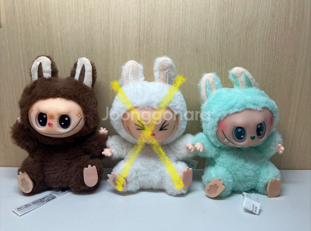 팝마트 라부부 인형 키링 새상품--0