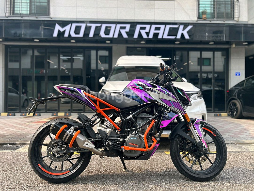 KTM 듀크125 19년 2만km 댑레빗데칼튜닝차량--0