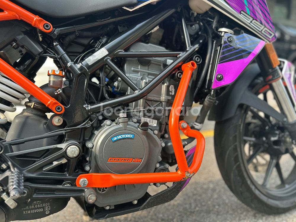 KTM 듀크125 19년 2만km 댑레빗데칼튜닝차량--1