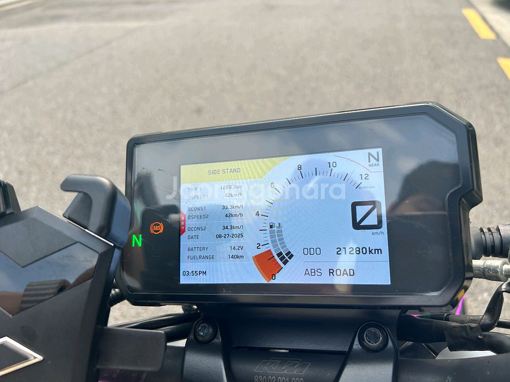 KTM 듀크125 19년 2만km 댑레빗데칼튜닝차량--9