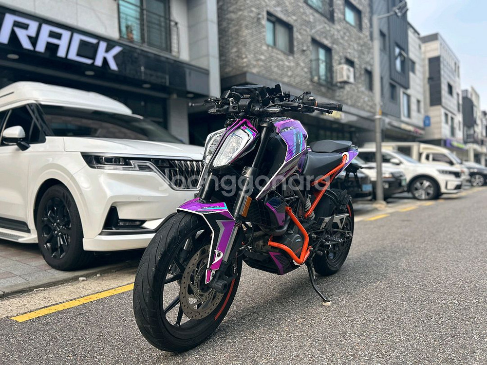 KTM 듀크125 19년 2만km 댑레빗데칼튜닝차량--5
