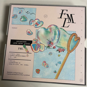 네고가능!!) 세븐틴 FML 앨범 하자XX