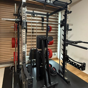 CNK 홈짐랙 SM8000C+180kg 원판세트 팝니다
