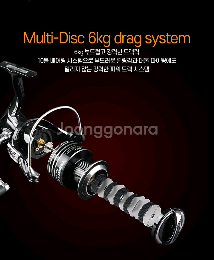 타우루스 스피닝릴 1회무상수리 낚시 새상품--6