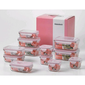 유리 밀폐용기 12종 세트